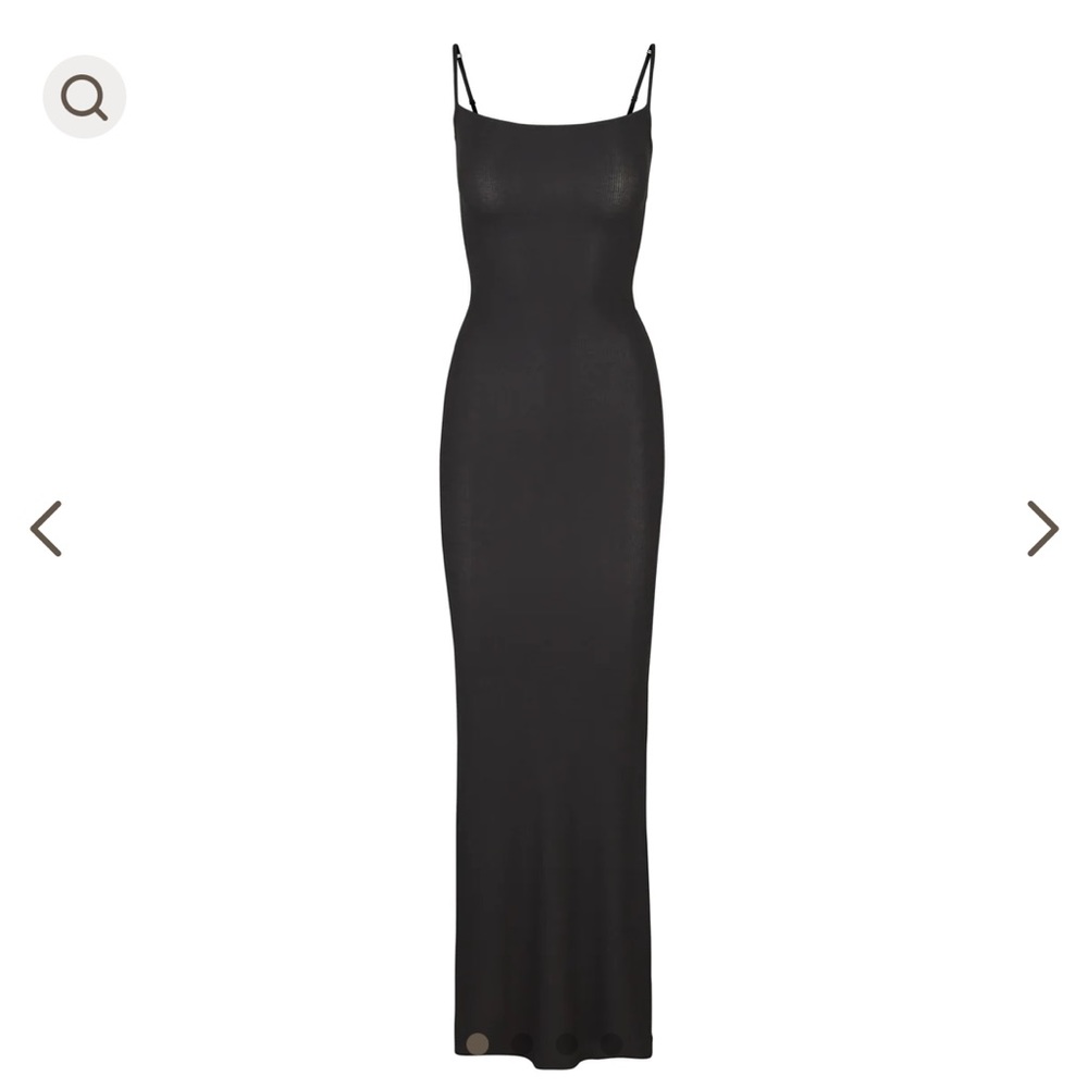SKIMS soft lounge long slip dress